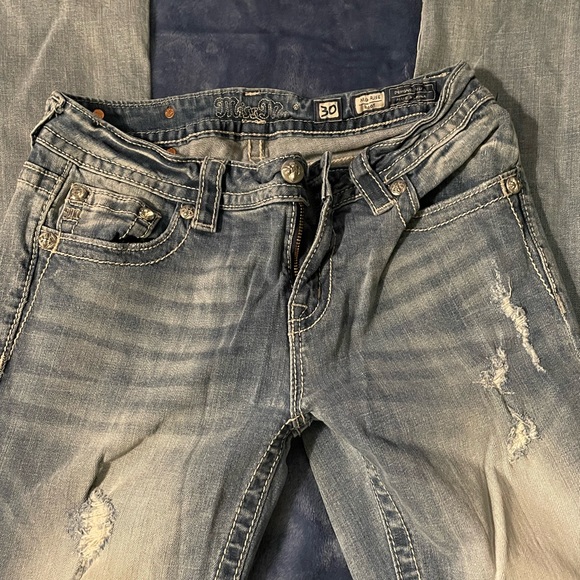 Miss Me Jeans size 30, Mid-rise Boot cut - Picture 4 of 5